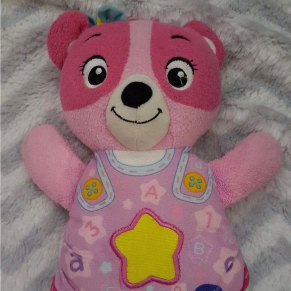 vtech Toys Tech Soothing Songs Sounds Musical Teddy Bear Lights Up